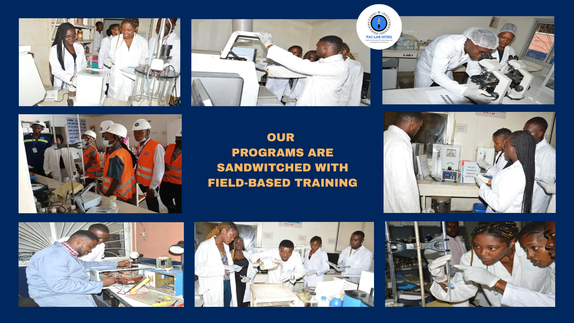 PAC-LAB Students in the lab